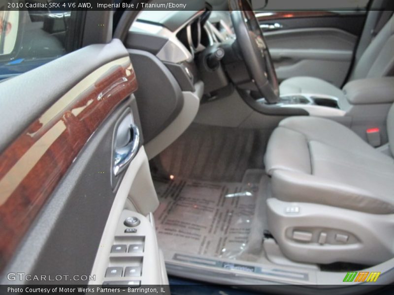 Imperial Blue / Titanium/Ebony 2010 Cadillac SRX 4 V6 AWD