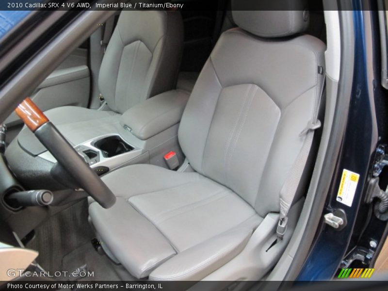 Imperial Blue / Titanium/Ebony 2010 Cadillac SRX 4 V6 AWD