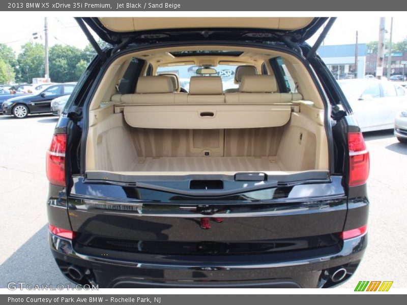 Jet Black / Sand Beige 2013 BMW X5 xDrive 35i Premium