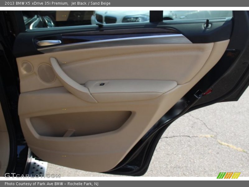 Jet Black / Sand Beige 2013 BMW X5 xDrive 35i Premium