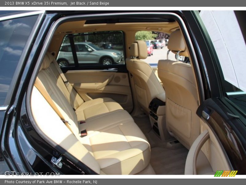 Jet Black / Sand Beige 2013 BMW X5 xDrive 35i Premium