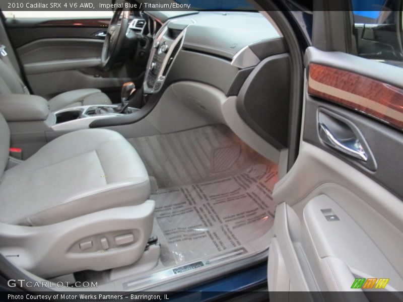 Imperial Blue / Titanium/Ebony 2010 Cadillac SRX 4 V6 AWD