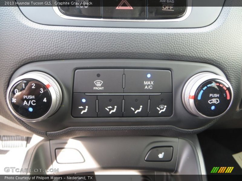Graphite Gray / Black 2013 Hyundai Tucson GLS