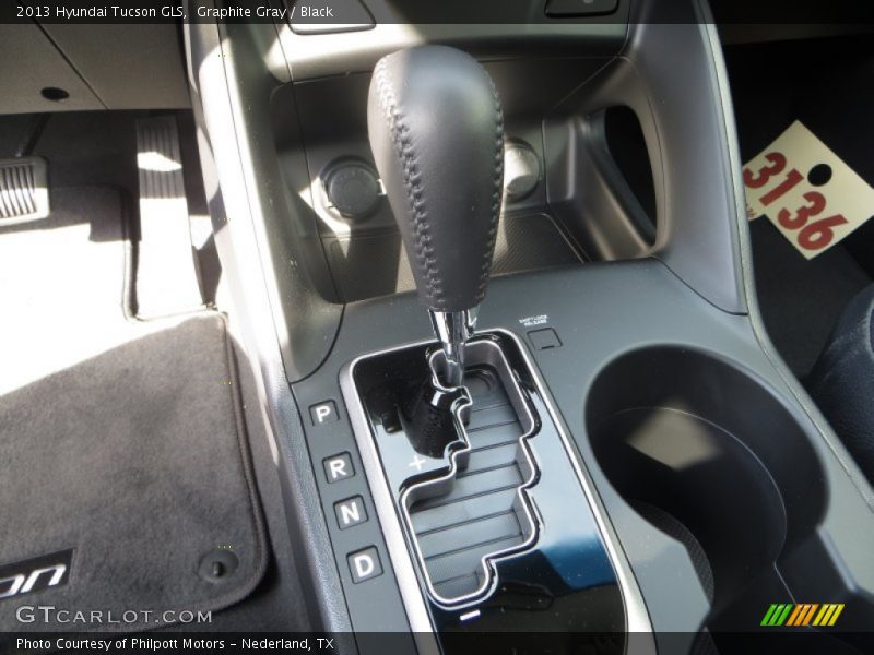 Graphite Gray / Black 2013 Hyundai Tucson GLS