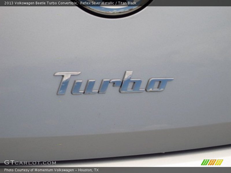Reflex Silver Metallic / Titan Black 2013 Volkswagen Beetle Turbo Convertible