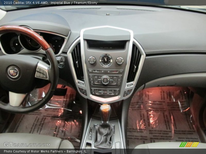 Imperial Blue / Titanium/Ebony 2010 Cadillac SRX 4 V6 AWD