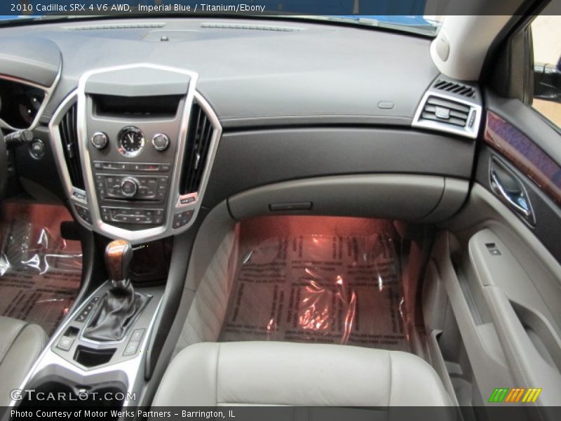 Imperial Blue / Titanium/Ebony 2010 Cadillac SRX 4 V6 AWD