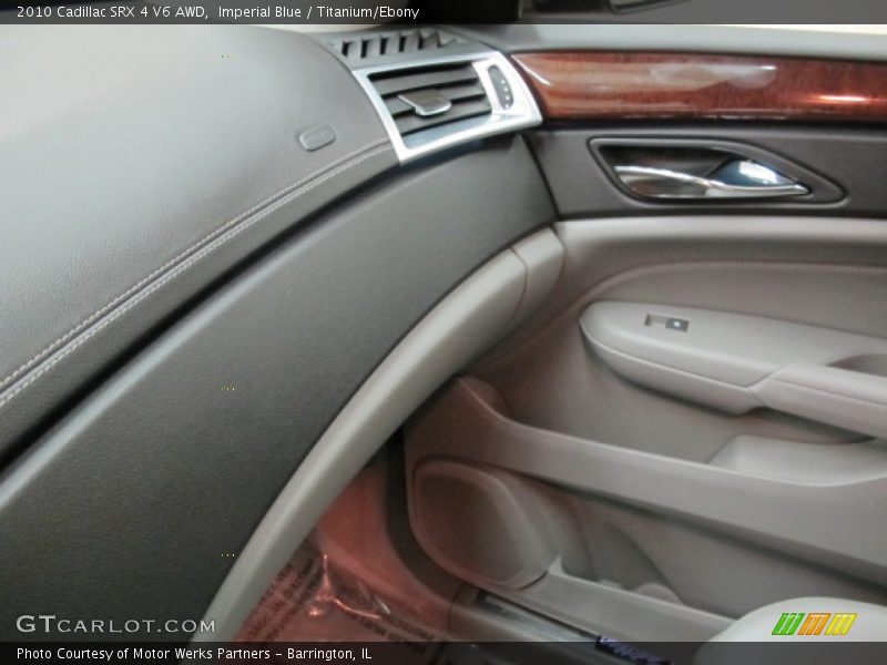 Imperial Blue / Titanium/Ebony 2010 Cadillac SRX 4 V6 AWD