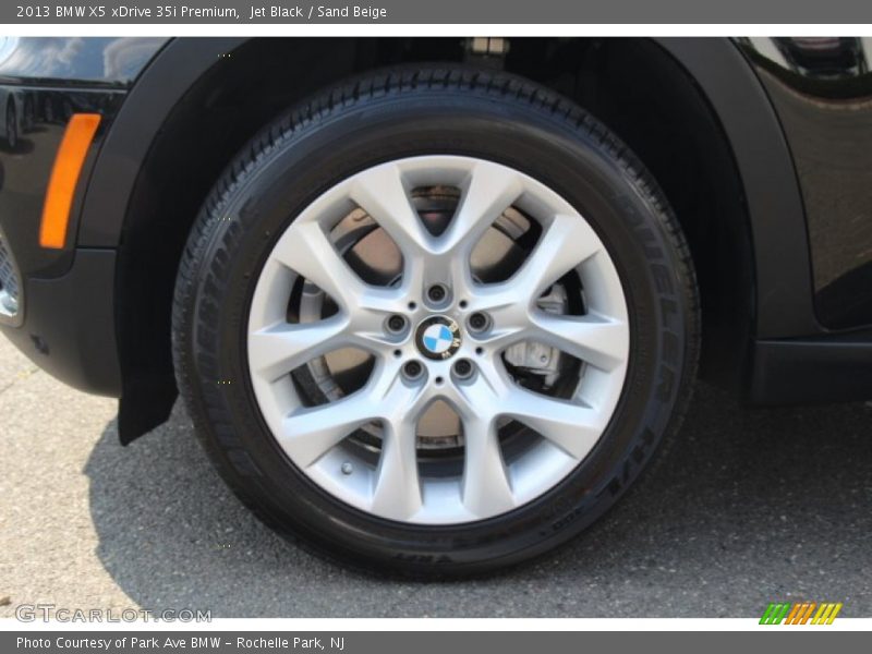 Jet Black / Sand Beige 2013 BMW X5 xDrive 35i Premium