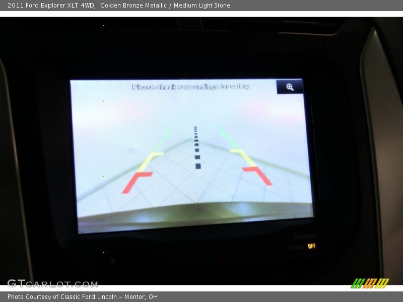 Golden Bronze Metallic / Medium Light Stone 2011 Ford Explorer XLT 4WD