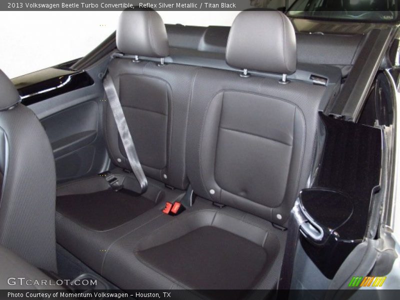 Reflex Silver Metallic / Titan Black 2013 Volkswagen Beetle Turbo Convertible