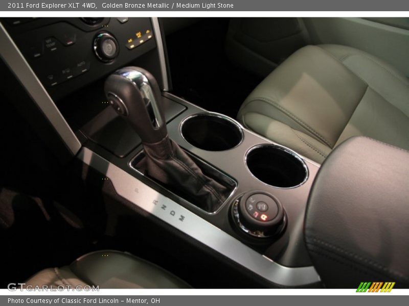 Golden Bronze Metallic / Medium Light Stone 2011 Ford Explorer XLT 4WD