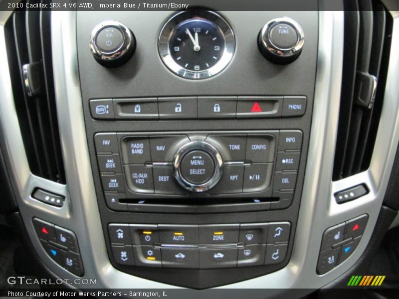 Imperial Blue / Titanium/Ebony 2010 Cadillac SRX 4 V6 AWD