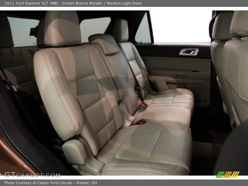 Golden Bronze Metallic / Medium Light Stone 2011 Ford Explorer XLT 4WD