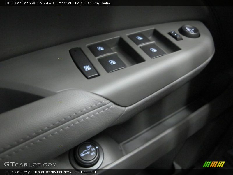 Imperial Blue / Titanium/Ebony 2010 Cadillac SRX 4 V6 AWD