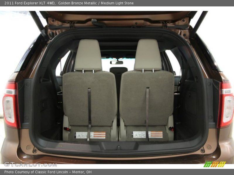 Golden Bronze Metallic / Medium Light Stone 2011 Ford Explorer XLT 4WD