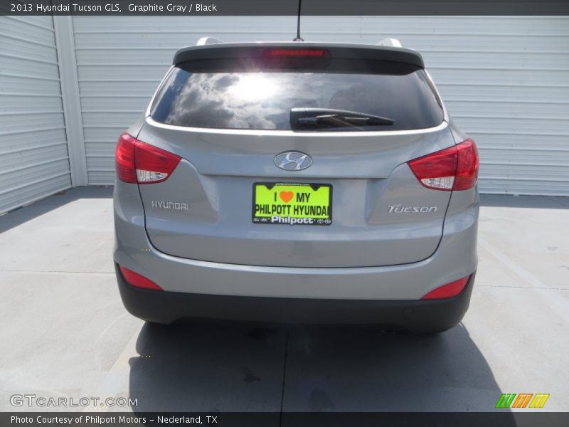 Graphite Gray / Black 2013 Hyundai Tucson GLS