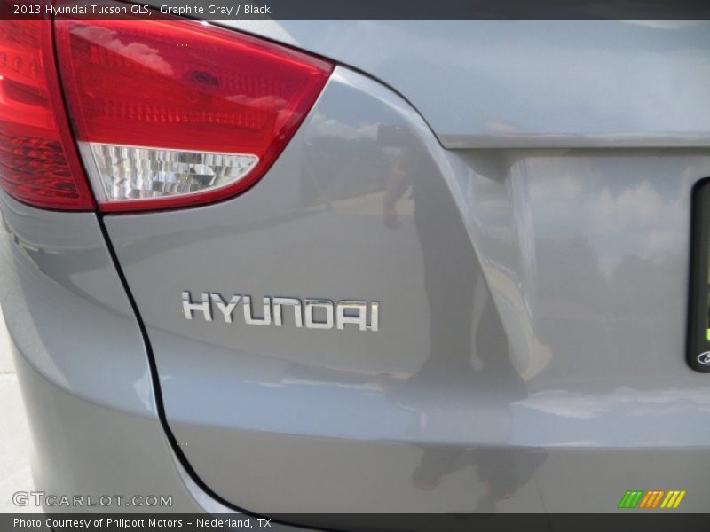 Graphite Gray / Black 2013 Hyundai Tucson GLS