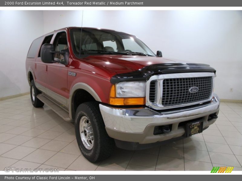 Toreador Red Metallic / Medium Parchment 2000 Ford Excursion Limited 4x4