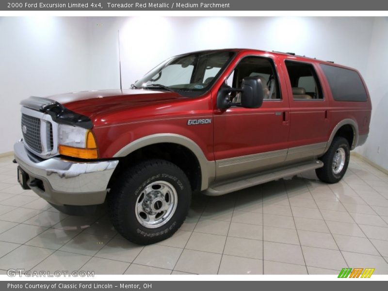 Toreador Red Metallic / Medium Parchment 2000 Ford Excursion Limited 4x4