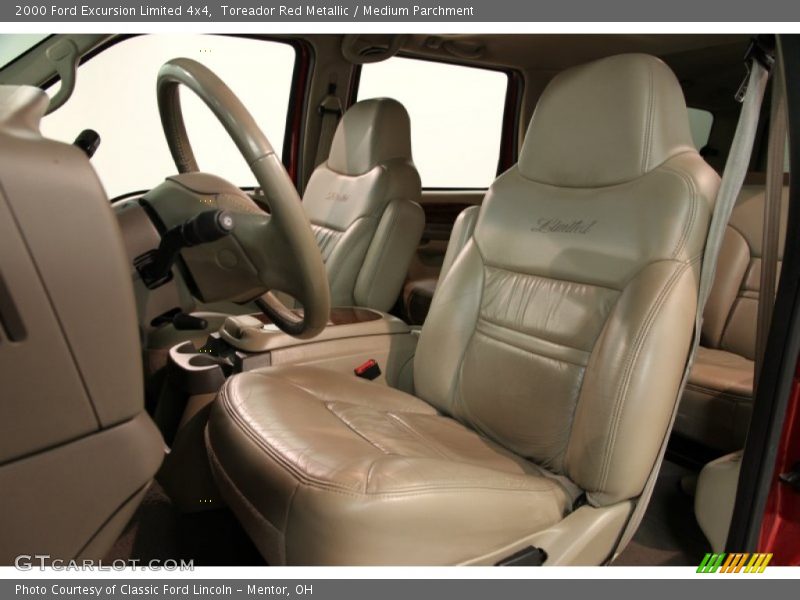 Toreador Red Metallic / Medium Parchment 2000 Ford Excursion Limited 4x4