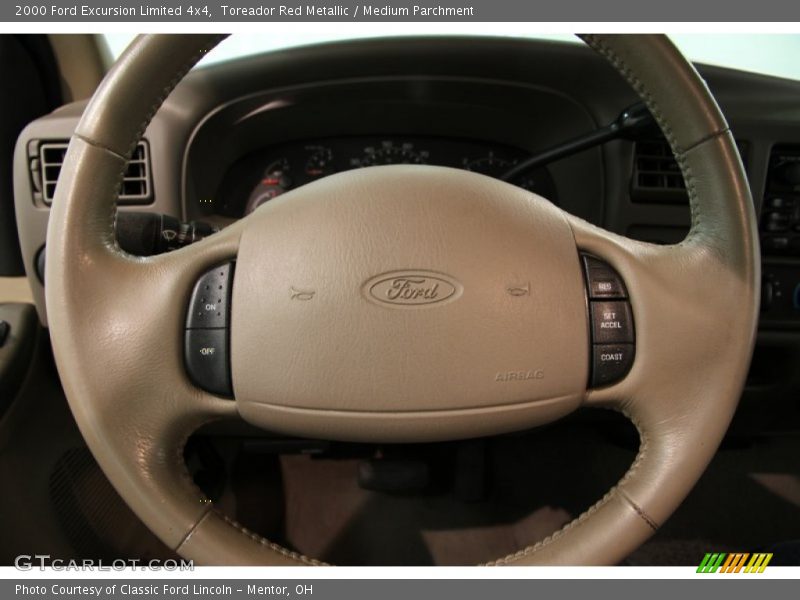 Toreador Red Metallic / Medium Parchment 2000 Ford Excursion Limited 4x4