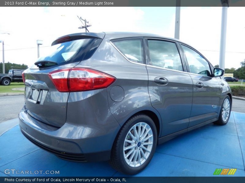 Sterling Gray / Medium Light Stone 2013 Ford C-Max Energi