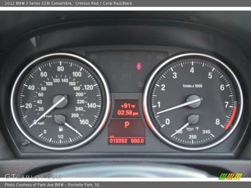  2012 3 Series 328i Convertible 328i Convertible Gauges
