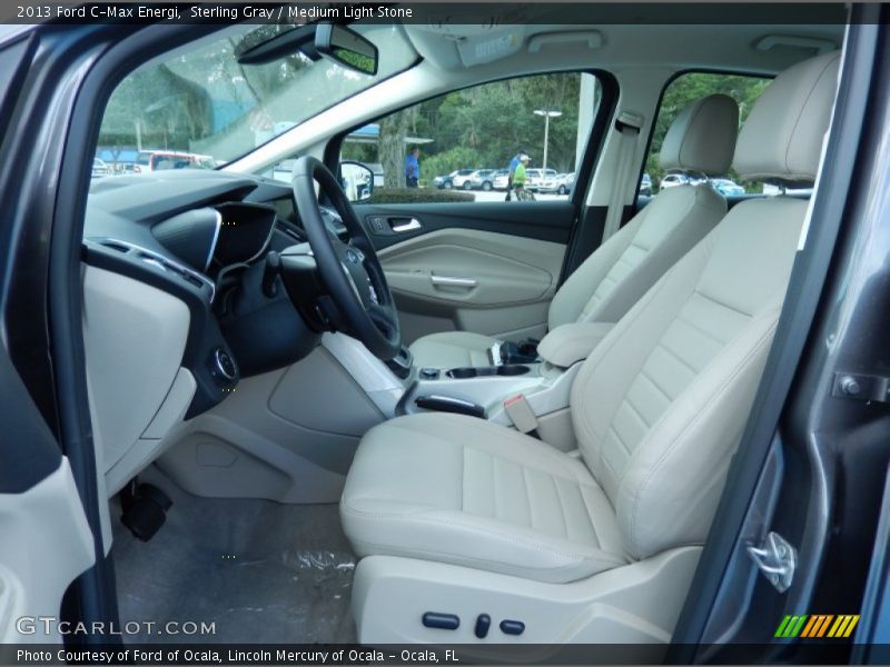 Sterling Gray / Medium Light Stone 2013 Ford C-Max Energi