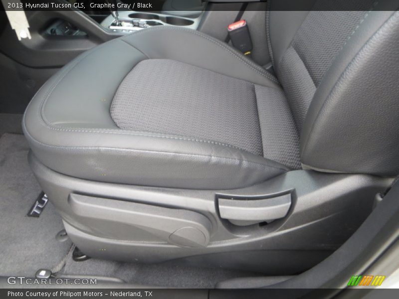 Graphite Gray / Black 2013 Hyundai Tucson GLS