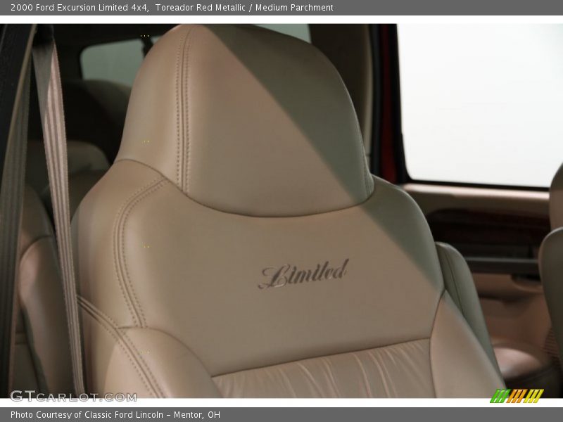 Toreador Red Metallic / Medium Parchment 2000 Ford Excursion Limited 4x4