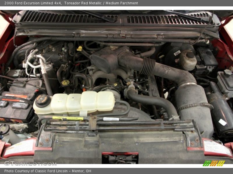 Toreador Red Metallic / Medium Parchment 2000 Ford Excursion Limited 4x4