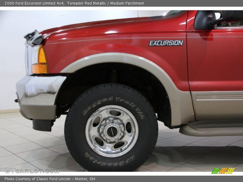 Toreador Red Metallic / Medium Parchment 2000 Ford Excursion Limited 4x4