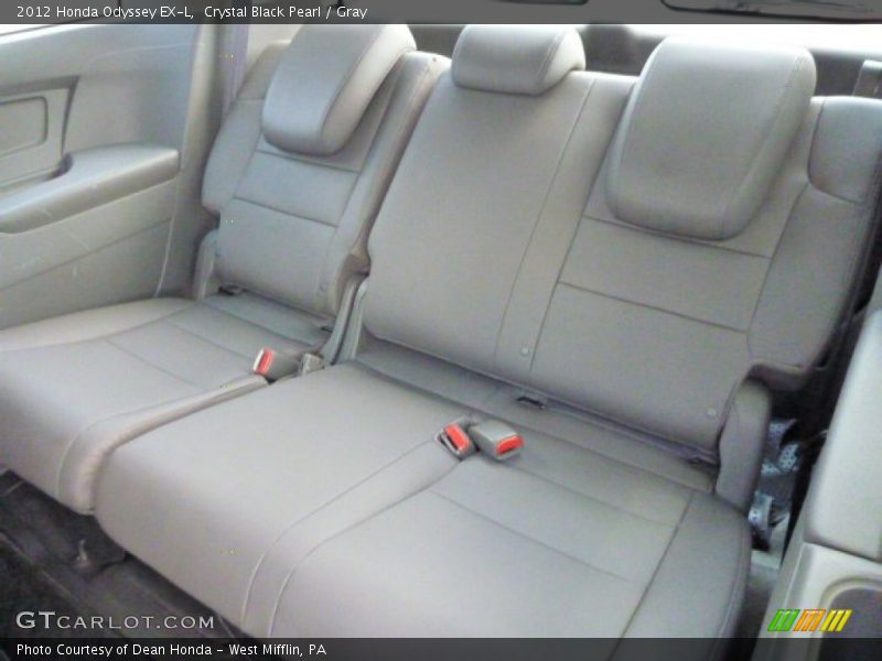 Crystal Black Pearl / Gray 2012 Honda Odyssey EX-L
