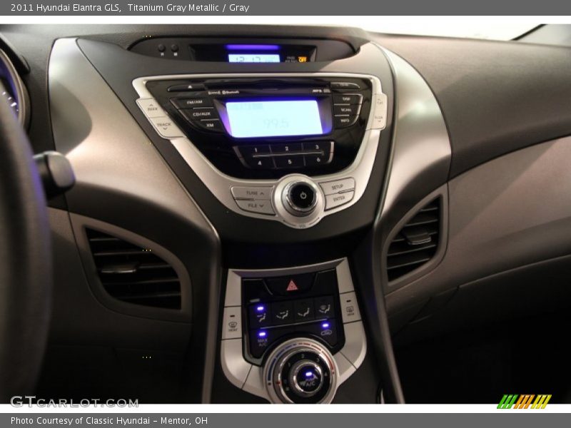 Titanium Gray Metallic / Gray 2011 Hyundai Elantra GLS