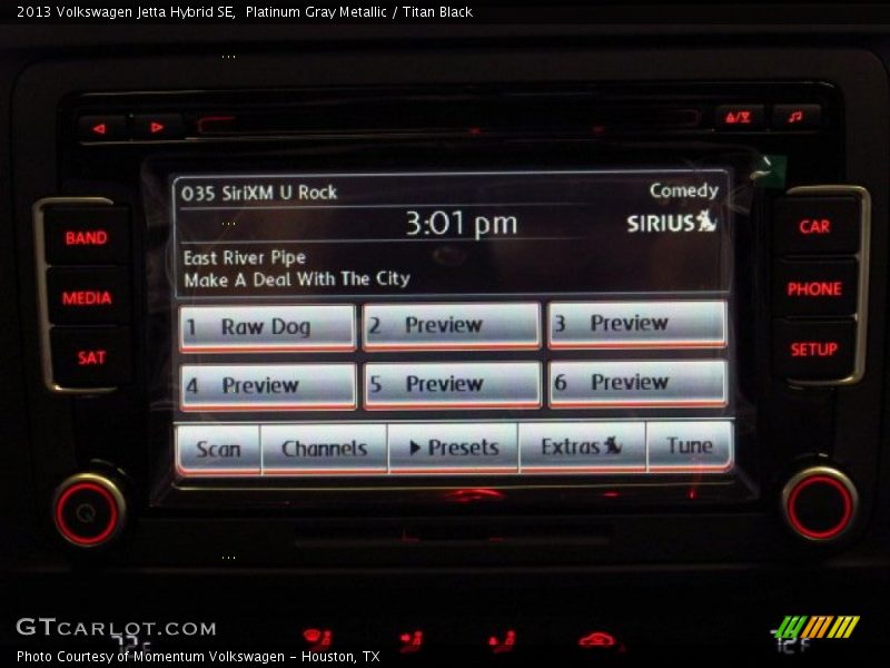 Platinum Gray Metallic / Titan Black 2013 Volkswagen Jetta Hybrid SE