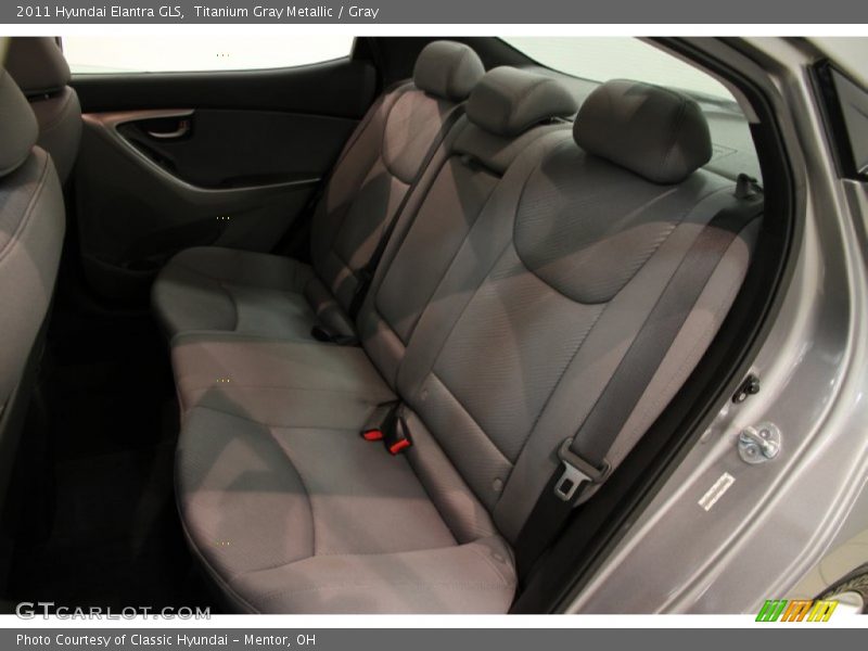 Titanium Gray Metallic / Gray 2011 Hyundai Elantra GLS