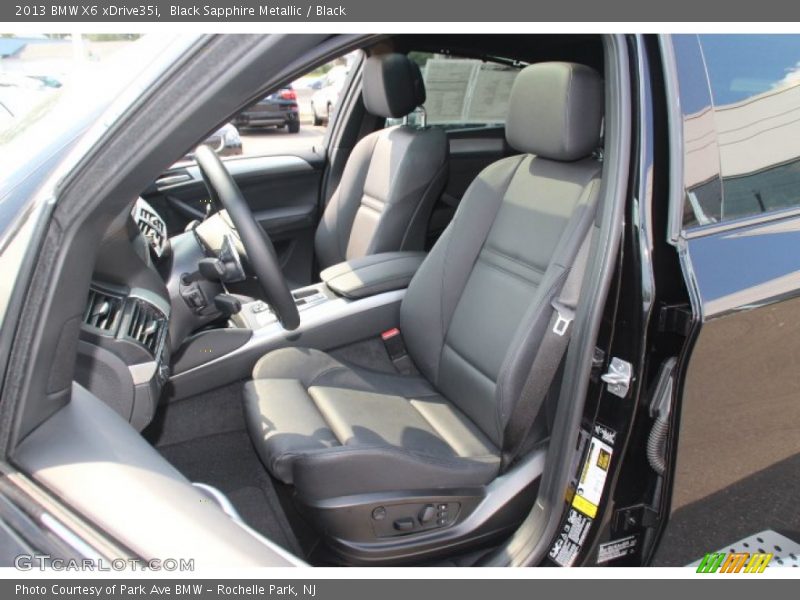 Black Sapphire Metallic / Black 2013 BMW X6 xDrive35i