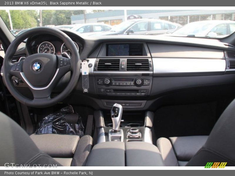 Black Sapphire Metallic / Black 2013 BMW X6 xDrive35i