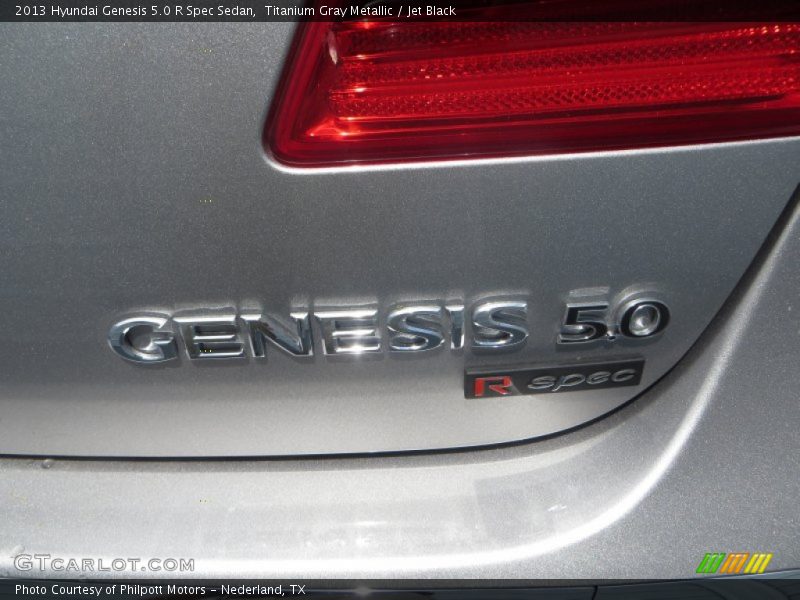  2013 Genesis 5.0 R Spec Sedan Logo