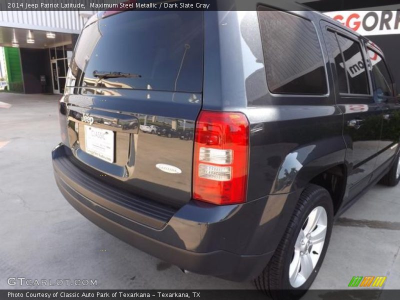 Maximum Steel Metallic / Dark Slate Gray 2014 Jeep Patriot Latitude