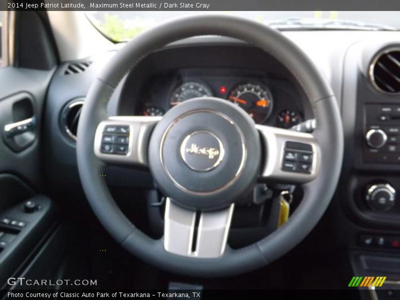 Maximum Steel Metallic / Dark Slate Gray 2014 Jeep Patriot Latitude
