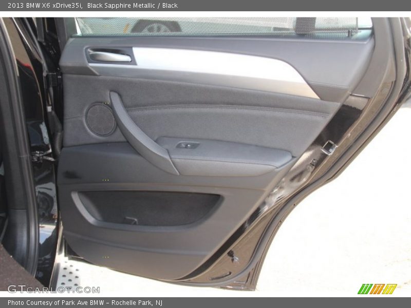 Black Sapphire Metallic / Black 2013 BMW X6 xDrive35i