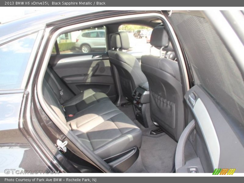 Black Sapphire Metallic / Black 2013 BMW X6 xDrive35i