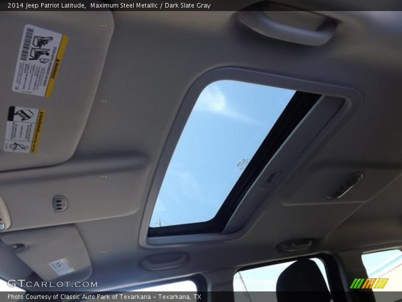 Maximum Steel Metallic / Dark Slate Gray 2014 Jeep Patriot Latitude