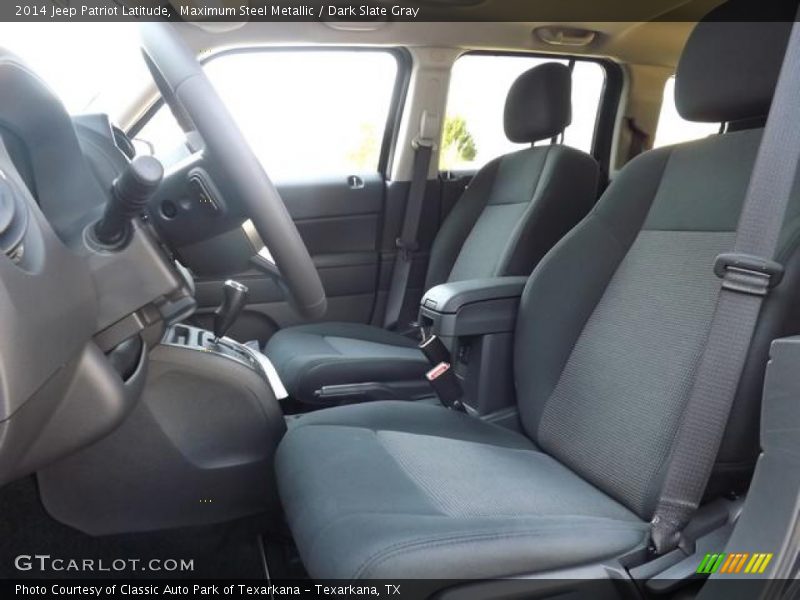 Maximum Steel Metallic / Dark Slate Gray 2014 Jeep Patriot Latitude