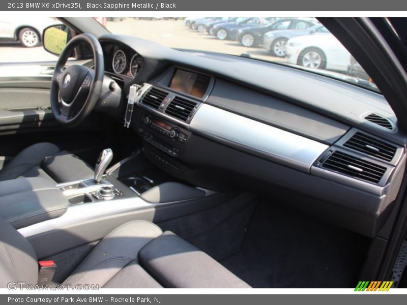 Black Sapphire Metallic / Black 2013 BMW X6 xDrive35i