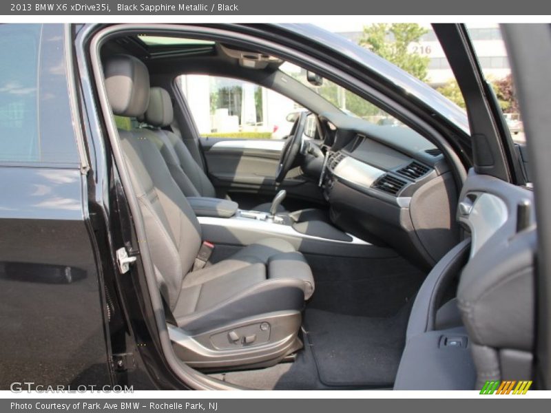 Black Sapphire Metallic / Black 2013 BMW X6 xDrive35i