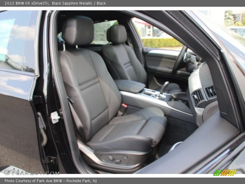Black Sapphire Metallic / Black 2013 BMW X6 xDrive35i