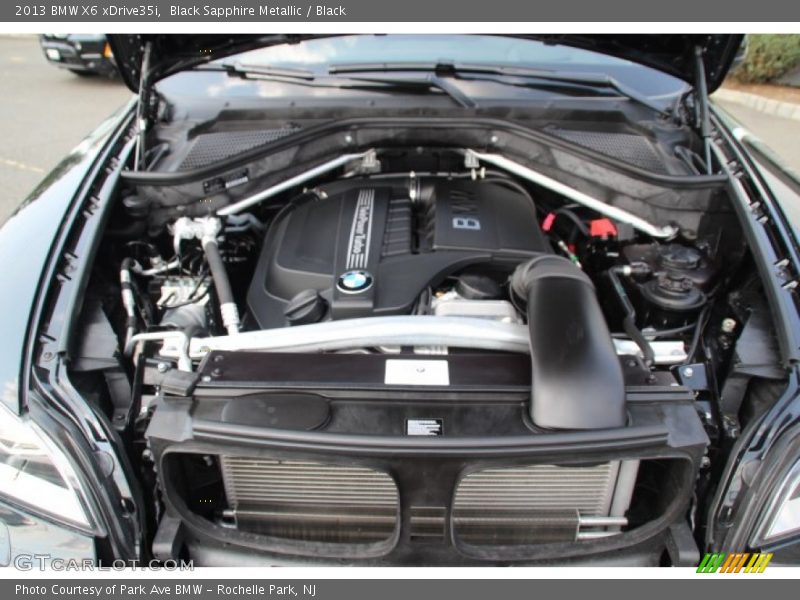 Black Sapphire Metallic / Black 2013 BMW X6 xDrive35i